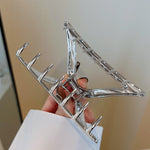 Load image into Gallery viewer, Triangle Shape Metal Hair Clip