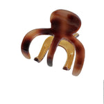 Load image into Gallery viewer, Metal tortise shell acetic acid hair claw