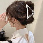 Load image into Gallery viewer, Triangle Shape Metal Hair Clip