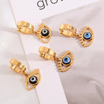 Load image into Gallery viewer, Evil Eye Stud Earring