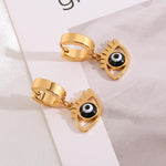 Load image into Gallery viewer, Evil Eye Stud Earring
