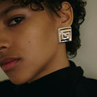 Load image into Gallery viewer, Spiral stud earring(silver)