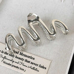 Load image into Gallery viewer, Wave Shape Metal Hair Clip