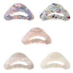 Load image into Gallery viewer, Marble print acetate hair claw