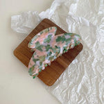 Load image into Gallery viewer, Marble design acetate hair claw clip