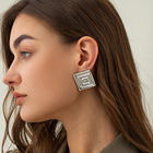 Load image into Gallery viewer, Spiral stud earring(silver)