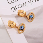 Load image into Gallery viewer, Evil Eye Stud Earring
