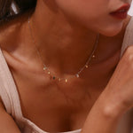 Load image into Gallery viewer, Block square necklace