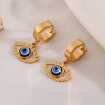 Load image into Gallery viewer, Evil Eye Stud Earring