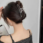 Load image into Gallery viewer, Large Safety Pin Style Hair Clip