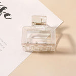 Load image into Gallery viewer, Square Shape Transparent Hairclip
