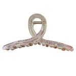 Load image into Gallery viewer, Crossed Transparent Hair Clip
