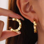 Load image into Gallery viewer, Spiral Dangle Earring