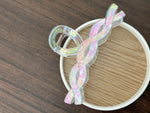 Load image into Gallery viewer, Twisted Transparent Hair Clip