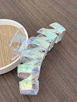 Load image into Gallery viewer, Zigzag Large Transparent Hair Claw