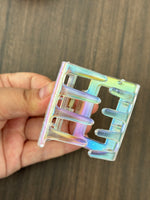 Load image into Gallery viewer, Square Shape Transparent Hairclip