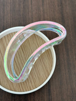 Load image into Gallery viewer, Semicircle Transparent Hair clip