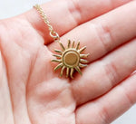 Load image into Gallery viewer, sun charm pendent