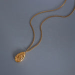 Load image into Gallery viewer, Water Drop Shaped Clavicle Necklace