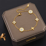 Load image into Gallery viewer, Double layer furnace gold plated bracelet