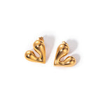 Load image into Gallery viewer, Irregular heart shape earring
