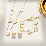 Load image into Gallery viewer, Flower shape jewelry sets