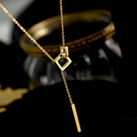 Load image into Gallery viewer, Square buckle necklace