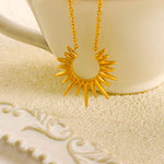 Load image into Gallery viewer, Sunburst necklace