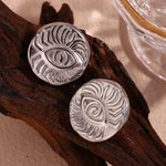 Load image into Gallery viewer, Vintage evil eye earring (gold, silver)