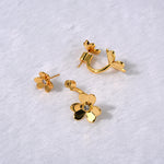 Load image into Gallery viewer, Clover lucky flower earring