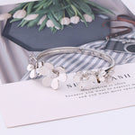 Load image into Gallery viewer, Clover lucky bracelet