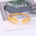 Load image into Gallery viewer, Clover lucky bracelet