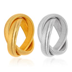 Load image into Gallery viewer, Elastic snake bone bracelet(gold and silver)