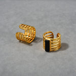 Load image into Gallery viewer, Multi layer open ring