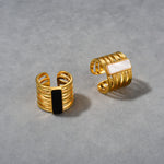 Load image into Gallery viewer, Multi layer open ring