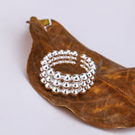 Load image into Gallery viewer, Round beads layered wide ring