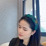 Load image into Gallery viewer, French retro twist braid wide headband