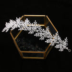Load image into Gallery viewer, High-end zircon crown trial bridal headband