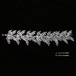Load image into Gallery viewer, High-end zircon crown trial bridal headband
