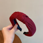Load image into Gallery viewer, Wrinkled knotted headband