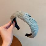 Load image into Gallery viewer, Wrinkled knotted headband
