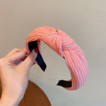 Load image into Gallery viewer, Wrinkled knotted headband