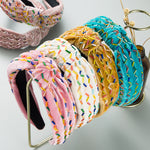 Load image into Gallery viewer, raindow bead headband