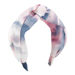Load image into Gallery viewer, Tie-dye fabric cross knotted headband