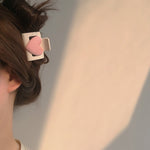 Load image into Gallery viewer, Cute sweet heart hair clip