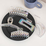 Load image into Gallery viewer, Transparent colour korean hair clip