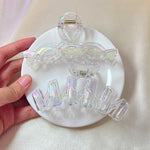 Load image into Gallery viewer, Transparent colour korean hair clip