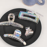 Load image into Gallery viewer, Transparent colour korean hair clip