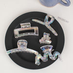 Load image into Gallery viewer, Transparent colour korean hair clip