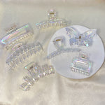 Load image into Gallery viewer, Transparent colour korean hair clip